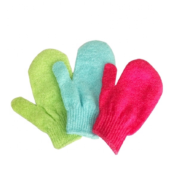 baby bath scrub mitts body scrubber shower gloves