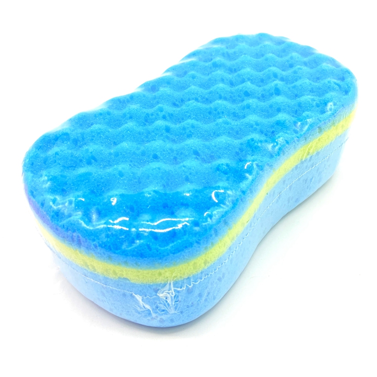 Honeycomb washing sponge washing coral 8 word car wax grouting cleaning sponge