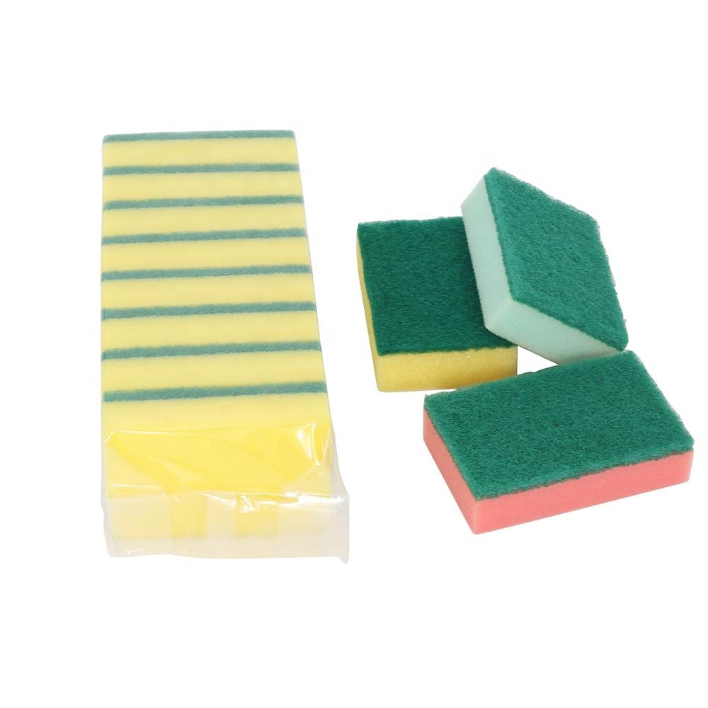 hot selling dish and pot scouring cleaning sponge
