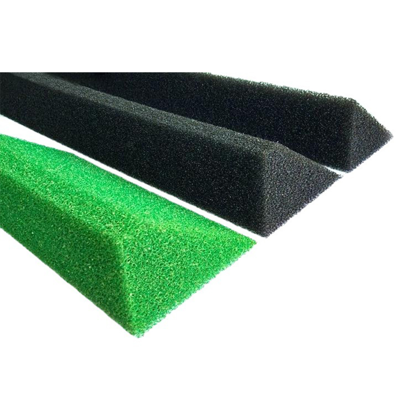 Rain gutter filter polyester mesh sponge