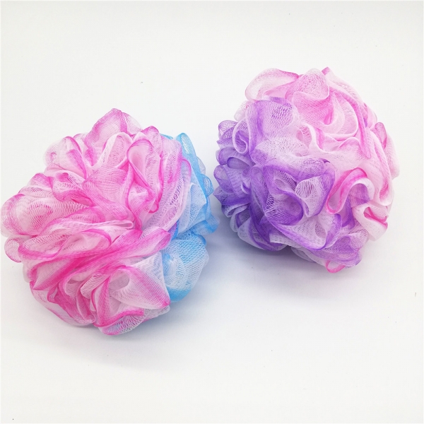 Daily Home Exfoliating Soft Shower Sponge Loofah Colorful Shower Pouf Bath Ball Soap Mesh For HOMELIFE