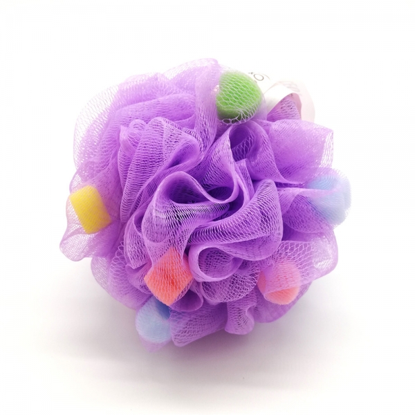 Bath colorful sponge bath ball