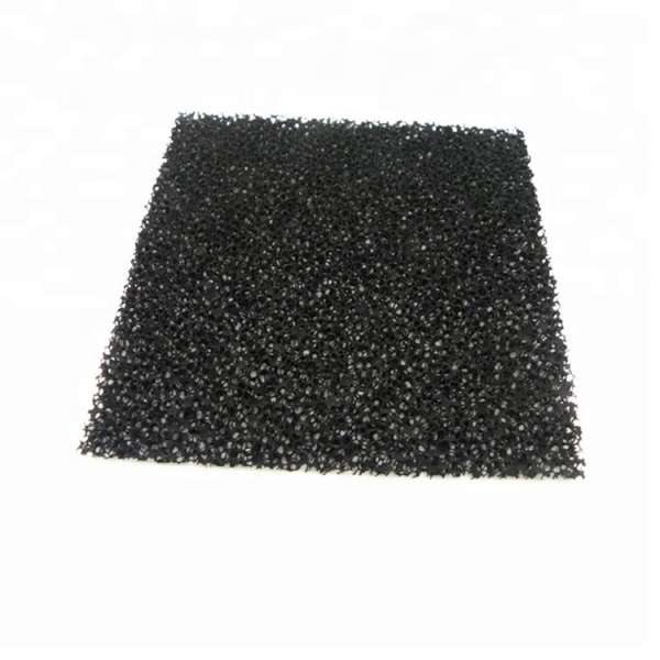 New Style Factory Sells Reticulated Polyurethane Activated Charcoal Sponge Air Filter