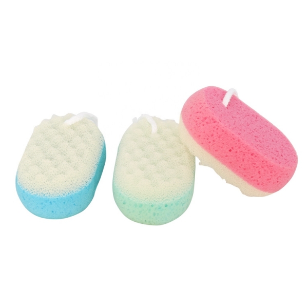body soap puff dead skin removal sponge skin-friendly exfoliating body scrub sponge bath scrubber