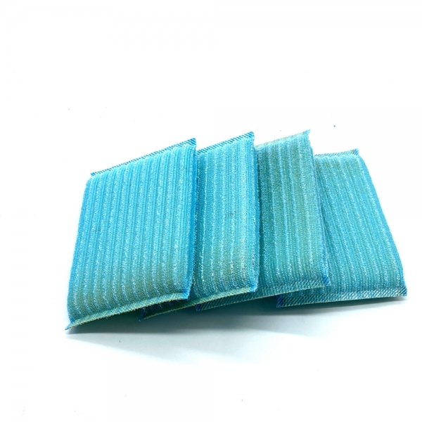Household multipurpose polyester net sponge scrubber pad