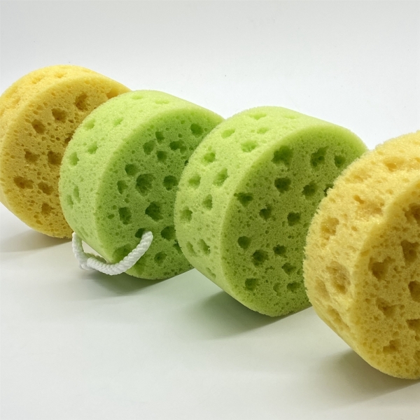 Seaweed Multifunctional applications High Quality Cute Biodegradable Shower Sponge Bath /Home Cleaning Pad /Kitchen /Car