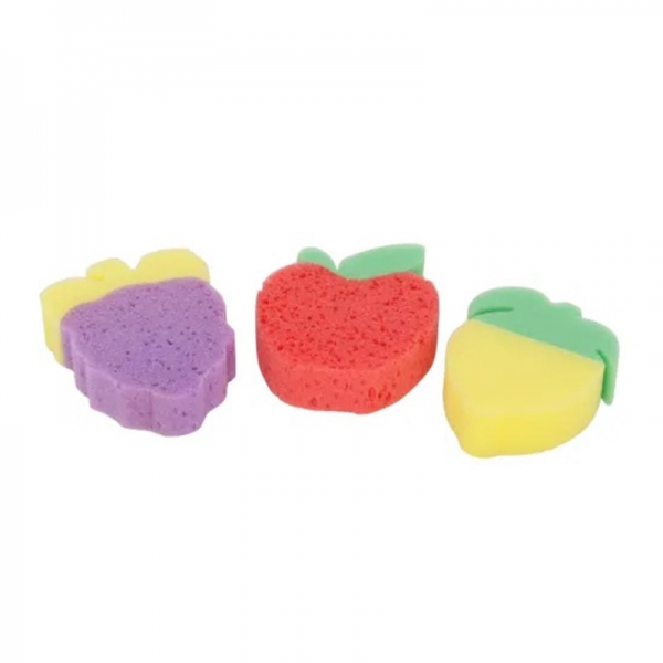 Fruit bath sponge bath absorbent back rub